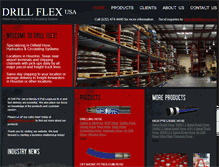 Tablet Screenshot of drillflexusa.com